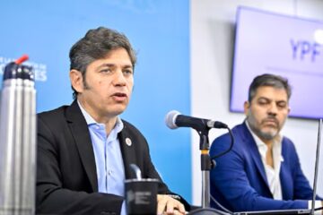 Kicillof: «El Gobierno debe ocuparse ya del precio de las naftas»