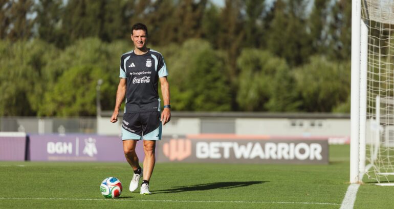 Con Messi, la Selección arrancó su preparación para los amistosos pre Mundial Con Messi, la Selección arrancó su preparación para los amistosos pre Mundial