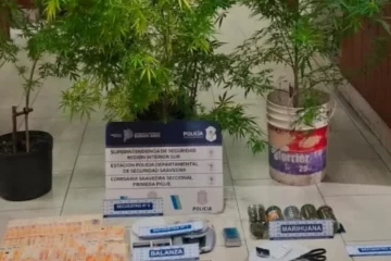 Pigüé: Allanaron una vivienda por un caso de amenazas y encontraron drogas
