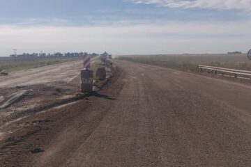 Piden circular con precaución en la Ruta 65 en el sector del Puente de Otto por daños tras las lluvias