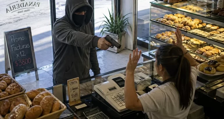Violento asalto en una panadería de Mar del Plata: “La plata o te pego un tiro”