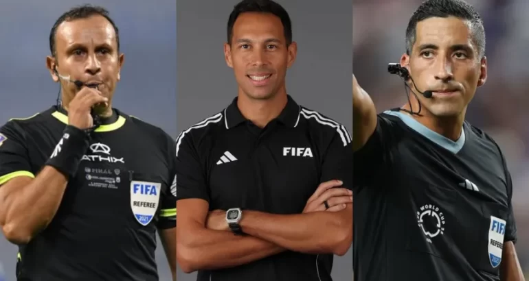 Histórico: tres árbitros argentinos fueron elegidos para dirigir en la Copa del Mundo