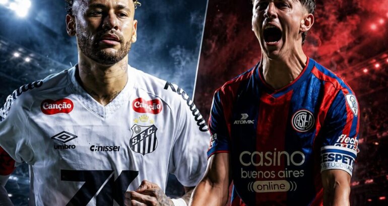 San Lorenzo recibe al Santos de Neymar por la Sudamericana