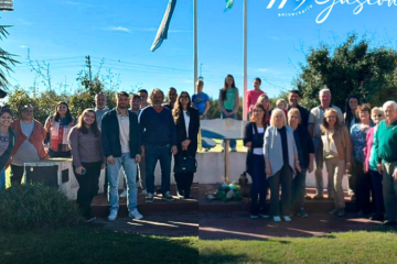 Gascón cumplió 119 años y lo celebró con un acto comunitario