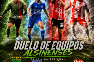 Duelo entre equipos Alsinenses por la Liga regional