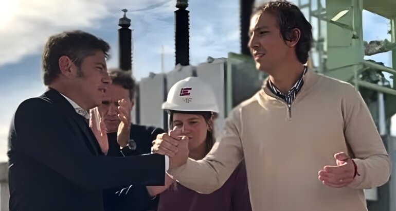 Javier Andres acompañó a Kicillof y gestionó obras para el distrito Javier Andres acompañó a Kicillof y gestionó obras para el distrito