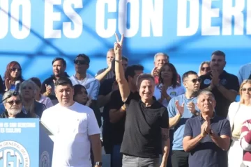 La CGT llamó a ponerle “un límite» al Gobierno de Milei: «Se terminó la paciencia, señor Presidente»