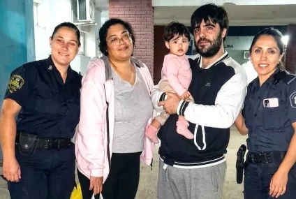 Dos mujeres policías de la Bonaerense salvaron la vida de una beba de ocho meses