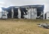 Un incendio destruyó por completo la fábrica de mozzarella Cinlap en Alpachiri Un incendio destruyó por completo la fábrica de mozzarella Cinlap en Alpachiri