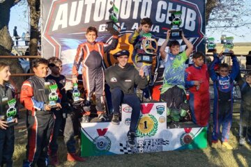 Germán Todino volvió al karting con una gran actuación y un emotivo gesto hacia los más chicos Germán Todino volvió al karting con una gran actuación y un emotivo gesto hacia los más chicos