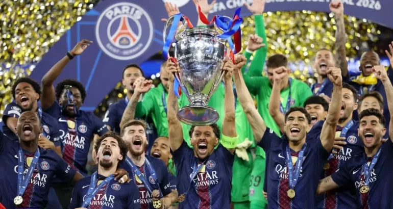 PSG es bicampeón de la Champions League PSG es bicampeón de la Champions League