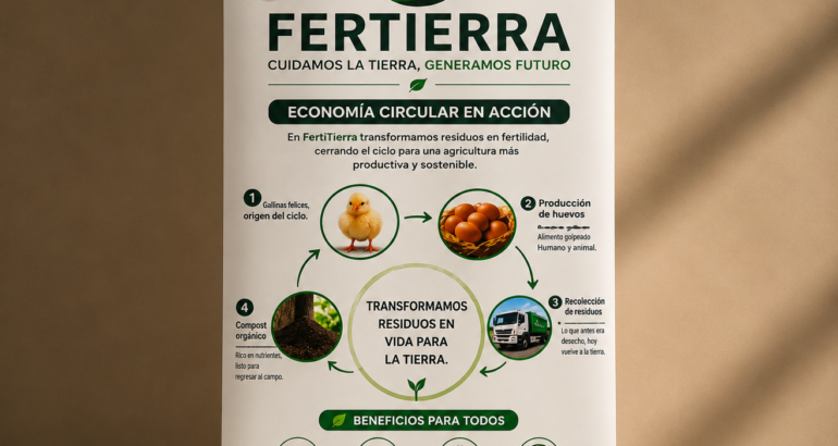 Avícola Don Andrés presentó Fertierra, el primer orgánico granulado de integración total del país Avícola Don Andrés presentó Fertierra, el primer orgánico granulado de integración total del país