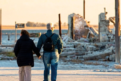 Más de 800 personas visitaron las ruinas de Epecuén durante el fin de semana largo Más de 800 personas visitaron las ruinas de Epecuén durante el fin de semana largo