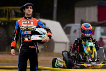 El Karting Pampeano corre en General Acha con Germán Todino en pista El Karting Pampeano corre en General Acha con Germán Todino en pista
