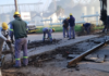 Comenzaron las obras de reparación en el paso a nivel de acceso a Rivera Comenzaron las obras de reparación en el paso a nivel de acceso a Rivera