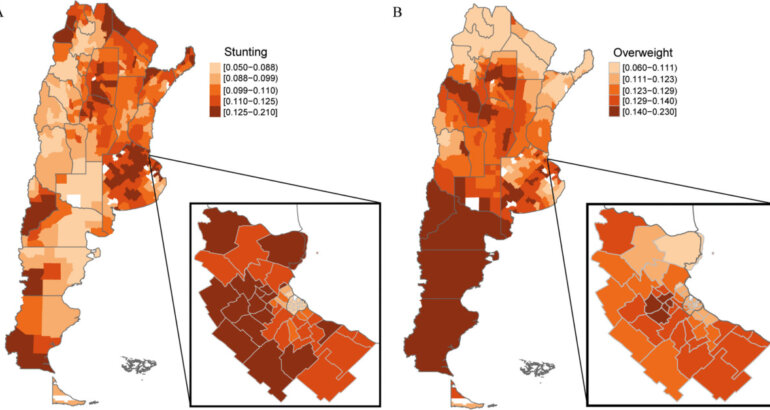Un estudio de la UBA y el CONICET reveló un alarmante mapa de malnutrición infantil en Argentina Un estudio de la UBA y el CONICET reveló un alarmante mapa de malnutrición infantil en Argentina