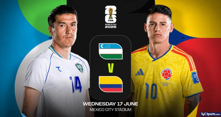 Colombia debuta ante Uzbekistán por el Mundial 2026 Colombia debuta ante Uzbekistán por el Mundial 2026