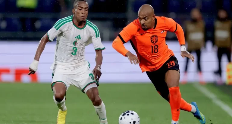 Argelia, primer rival de Argentina, dio el golpe y le ganó 1 a 0 a Países Bajos Argelia, primer rival de Argentina, dio el golpe y le ganó 1 a 0 a Países Bajos