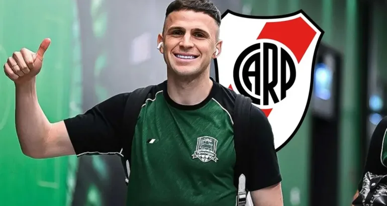 Giovanni González firmó contrato y fue presentado como nuevo refuerzo de River Giovanni González firmó contrato y fue presentado como nuevo refuerzo de River