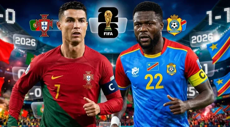 Con Cristiano de arranque, Portugal va por el primer paso ante Congo Con Cristiano de arranque, Portugal va por el primer paso ante Congo