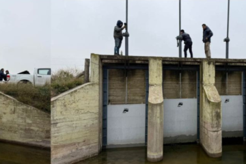 Informaron el estado actual de las compuertas del sistema hídrico de la cuenca del Río Salado Informaron el estado actual de las compuertas del sistema hídrico de la cuenca del Río Salado