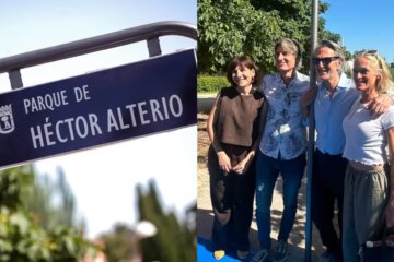 Héctor Alterio fue homenajeado en Madrid con un parque en su honor Héctor Alterio fue homenajeado en Madrid con un parque en su honor