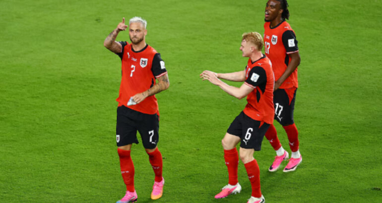 Austria se hizo fuerte y venció a Jordania en el Grupo de Argentina Austria se hizo fuerte y venció a Jordania en el Grupo de Argentina