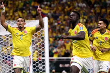Colombia logró su boleto con un triunfo ante Congo y jugará la punta del grupo contra Portugal Colombia logró su boleto con un triunfo ante Congo y jugará la punta del grupo contra Portugal