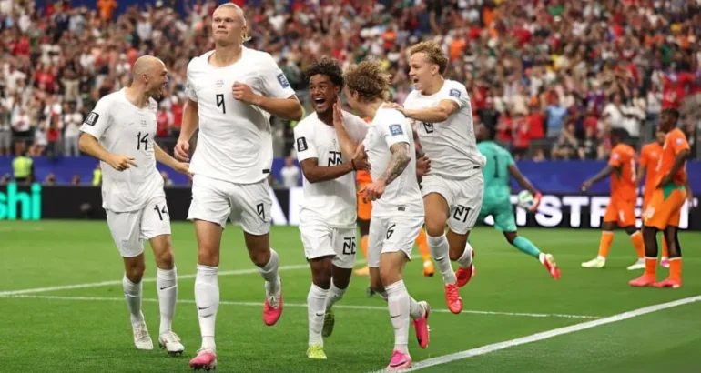 Noruega venció a Costa de Marfil, se metió en octavos y enfrentará a Brasil Noruega venció a Costa de Marfil, se metió en octavos y enfrentará a Brasil