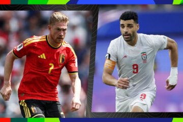 Bélgica e Irán se enfrentan por la cima del Grupo G del Mundial Bélgica e Irán se enfrentan por la cima del Grupo G del Mundial