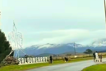La nieve volvió a teñir de blanco el paisaje serrano de la comarca La nieve volvió a teñir de blanco el paisaje serrano de la comarca