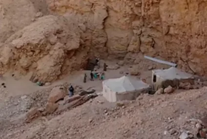 Descubren una tumba faraónica del Nuevo Reino en Luxor Descubren una tumba faraónica del Nuevo Reino en Luxor