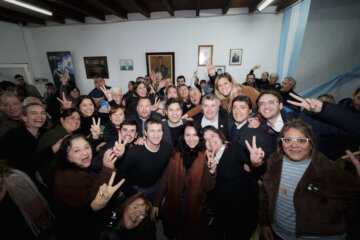 Kicillof encabezó un encuentro del PJ en Pellegrini con participación de dirigentes de Adolfo Alsina Kicillof encabezó un encuentro del PJ en Pellegrini con participación de dirigentes de Adolfo Alsina