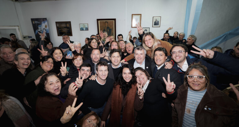 Kicillof encabezó un encuentro del PJ en Pellegrini con participación de dirigentes de Adolfo Alsina Kicillof encabezó un encuentro del PJ en Pellegrini con participación de dirigentes de Adolfo Alsina
