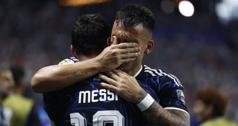 Lautaro Martínez quebrado por la emoción: «Siempre soñé con hacer este gol» Lautaro Martínez quebrado por la emoción: «Siempre soñé con hacer este gol»