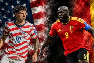 Estados Unidos y Bélgica, mano a mano por un lugar en cuartos Estados Unidos y Bélgica, mano a mano por un lugar en cuartos