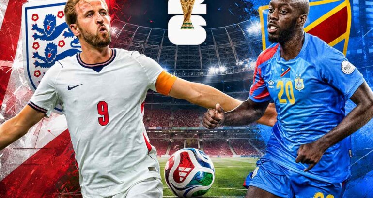 Inglaterra va por el pase a octavos contra el sorprendente RD Congo Inglaterra va por el pase a octavos contra el sorprendente RD Congo