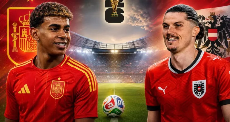 España y Austria buscan la clasificación a octavos del Mundial España y Austria buscan la clasificación a octavos del Mundial