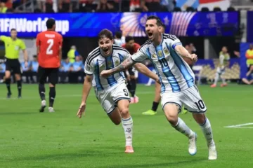 Épica remontada Argentina, apareció el campeón del mundo Épica remontada Argentina, apareció el campeón del mundo