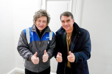 Milei confirmó que viajará en julio a Brasil para apoyar la campaña política de Flavio Bolsonaro Milei confirmó que viajará en julio a Brasil para apoyar la campaña política de Flavio Bolsonaro