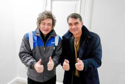 Milei confirmó que viajará en julio a Brasil para apoyar la campaña política de Flavio Bolsonaro Milei confirmó que viajará en julio a Brasil para apoyar la campaña política de Flavio Bolsonaro