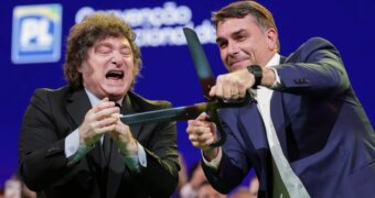 Fuerte rechazo a Milei que, en Brasil, llamó «ladrón» y «Basura» a Lula para apoyar a Bolsonaro Fuerte rechazo a Milei que, en Brasil, llamó «ladrón» y «Basura» a Lula para apoyar a Bolsonaro