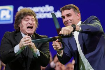 Fuerte rechazo a Milei que, en Brasil, llamó «ladrón» y «Basura» a Lula para apoyar a Bolsonaro Fuerte rechazo a Milei que, en Brasil, llamó «ladrón» y «Basura» a Lula para apoyar a Bolsonaro