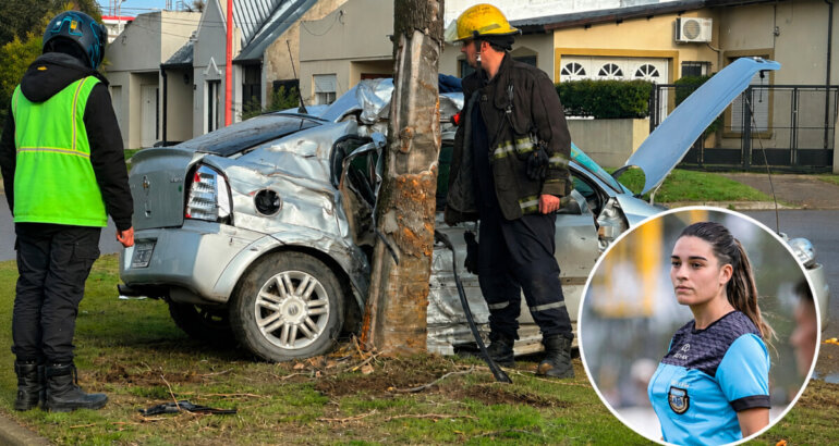 Tragedia en Tres Arroyos: murió una joven árbitro de fútbol tras un violento choque Tragedia en Tres Arroyos: murió una joven árbitro de fútbol tras un violento choque