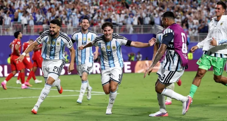 Argentina le ganó en tiempo extra a Suiza y sacó boleto a semifinales del Mundial Argentina le ganó en tiempo extra a Suiza y sacó boleto a semifinales del Mundial