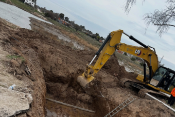 Guaminí amplía su infraestructura hídrica para enfrentar futuras lluvias intensas Guaminí amplía su infraestructura hídrica para enfrentar futuras lluvias intensas