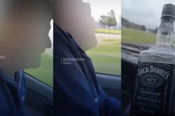 “Si nos matamos, nos matamos”: Tomaba whisky mientras manejaba por Ruta “Si nos matamos, nos matamos”: Tomaba whisky mientras manejaba por Ruta