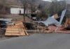 Ráfagas de 100 km/h, techos volados e incendios: destrozos en tres provincias por un temporal Ráfagas de 100 km/h, techos volados e incendios: destrozos en tres provincias por un temporal
