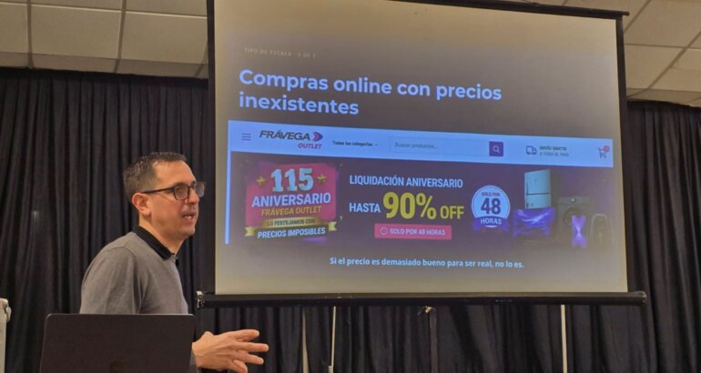Llega a Rivera el ciclo “Entender” con una charla sobre estafas digitales Llega a Rivera el ciclo “Entender” con una charla sobre estafas digitales