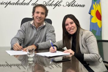 Adolfo Alsina firmó un acuerdo con Provincia para fortalecer el empleo y la formación laboral Adolfo Alsina firmó un acuerdo con Provincia para fortalecer el empleo y la formación laboral